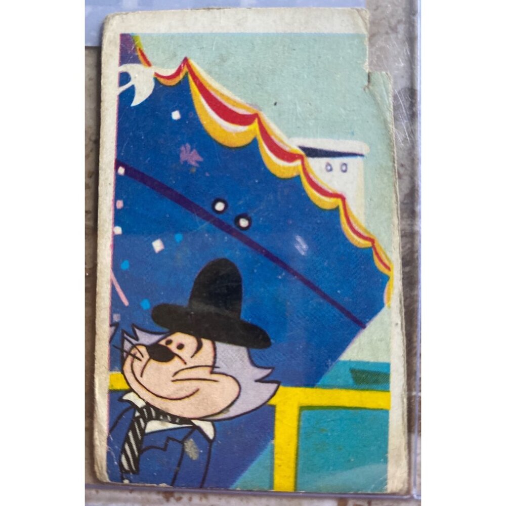 Vintage Hanna-Barbera Trading Card Featuring Classic Cartoon Characters